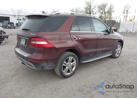 2015 Mercedes-Benz Ml 350 4Matic from USA, damaged, VIN 4JGDA5HB4FA509203